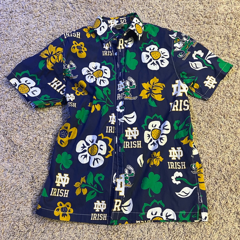 Notre Dame Fighting Irish Hawaiian shirt